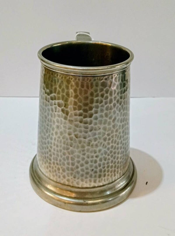 Glass bottom tankard
