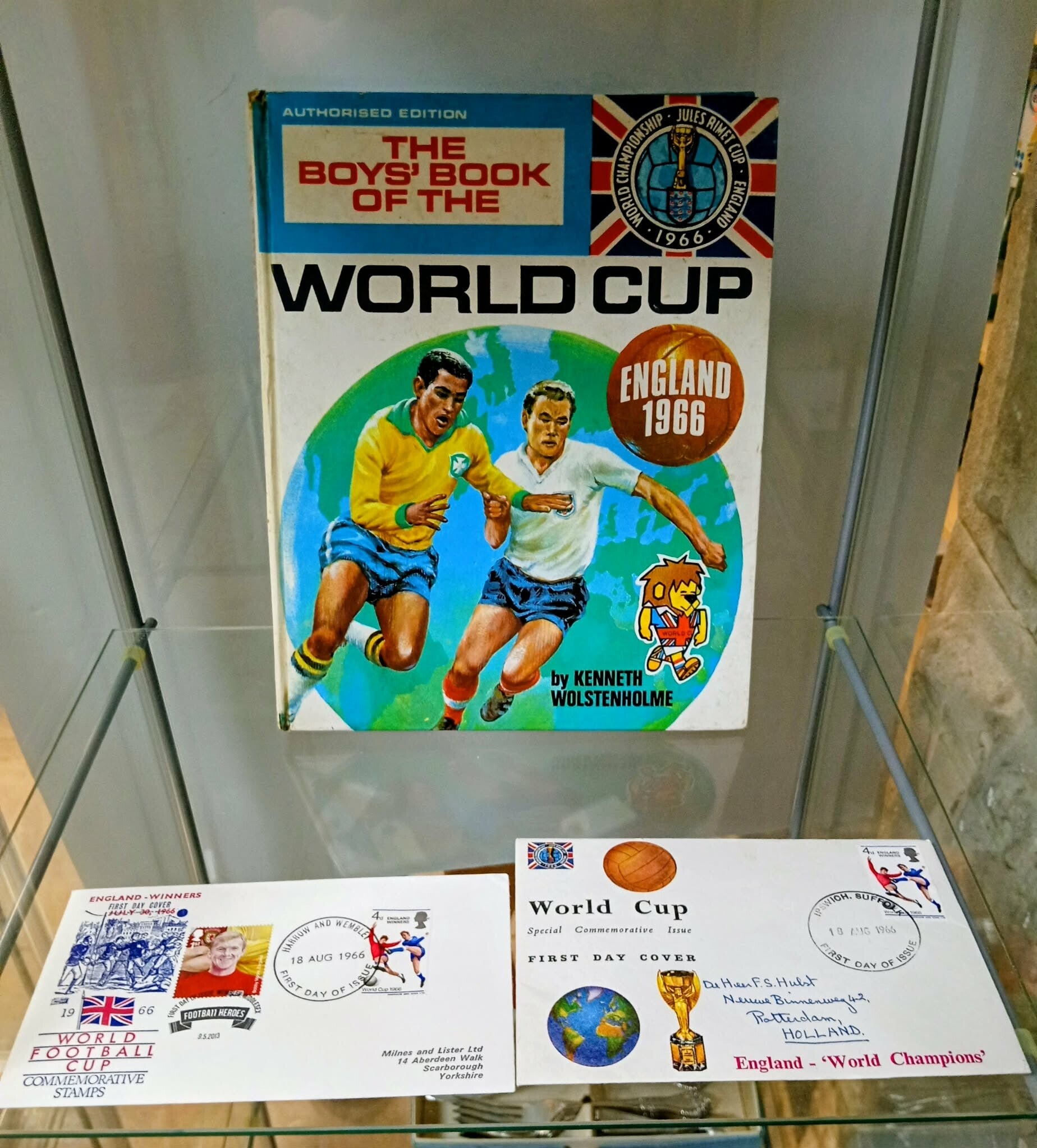 1966 World cup Annual and England winners first day covers stamps