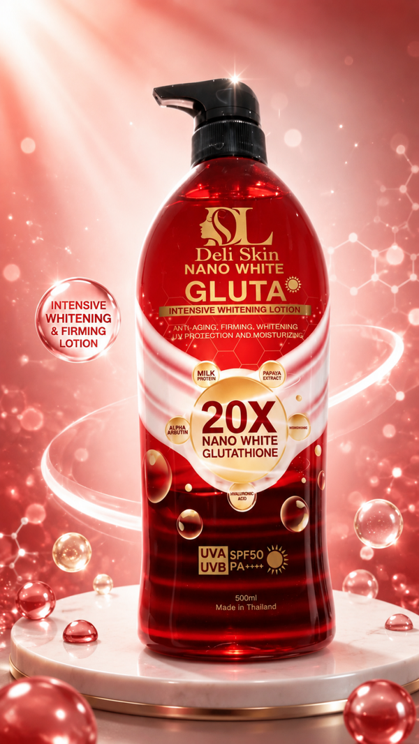 Deli Skin Nano White GLUTA intensive whitening lotion