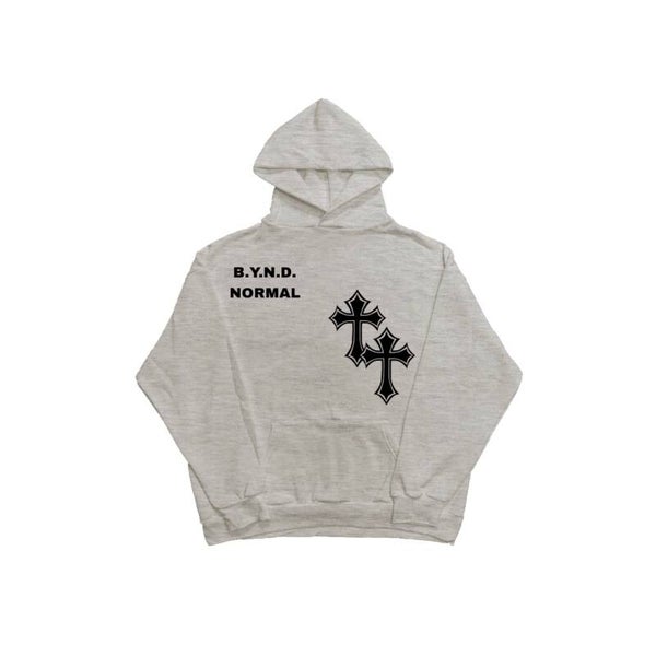 B.Y.N.D NORMAL hoodie (stay weird edition)