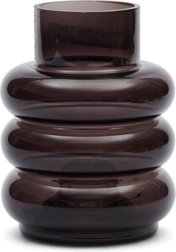 Riviera Maison Glasvase - Vase mit mehreren Kerzenhaltern Dunkel