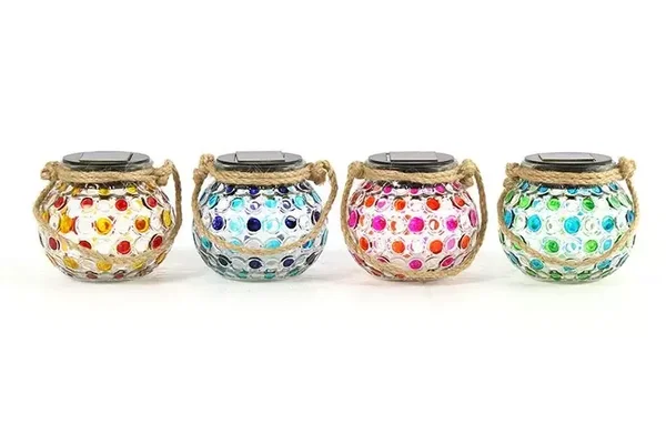 Lampe LED solar ro Solee S mehrfarbig