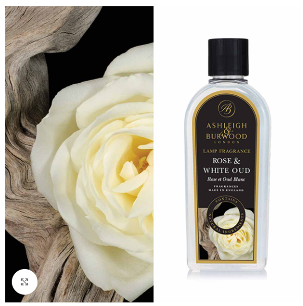 Rose & White Oud Lamp Fragrance