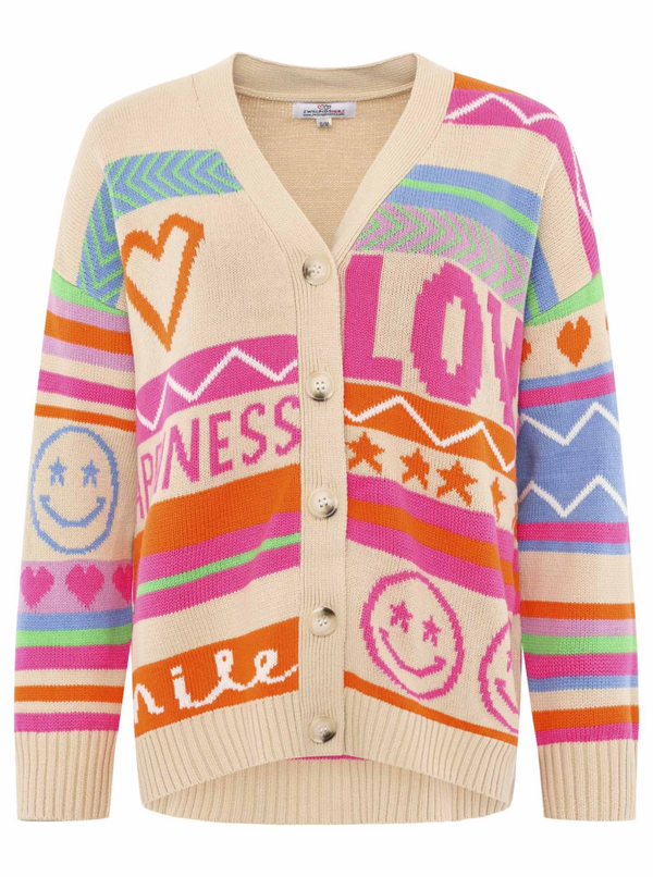 Oversized Cardigan "Smile"