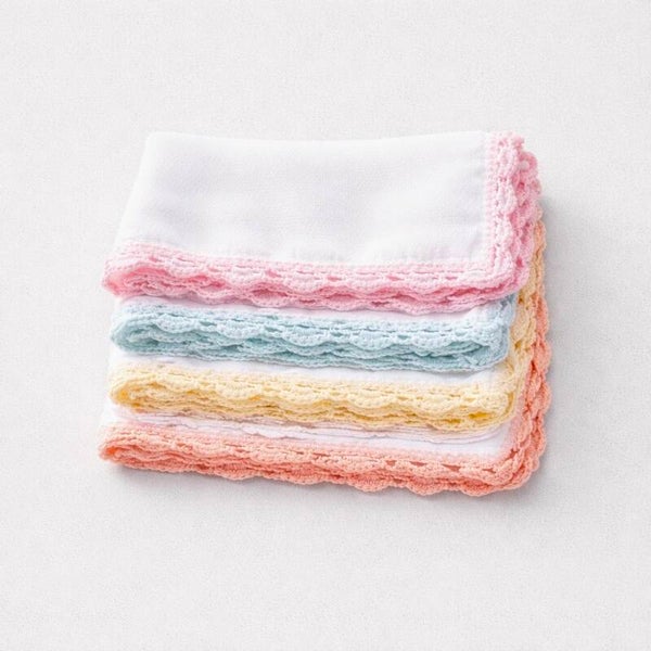 Lange coton blanc dentelle couleur