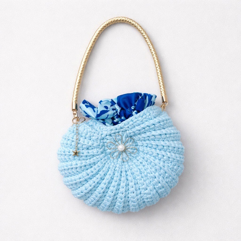 Sac à main PUPU TARATONI bleu ciel