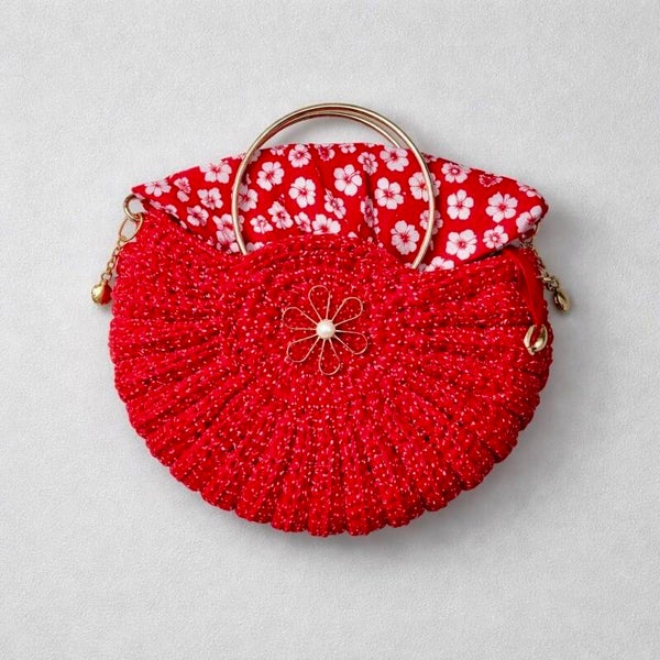 Sac PUPU TARATONI rouge