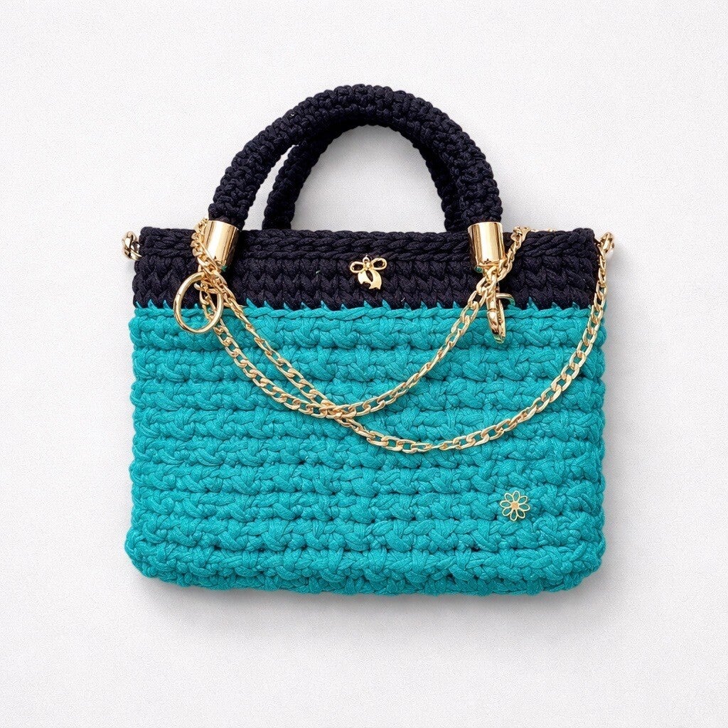 Sac SHELBY vert et noir