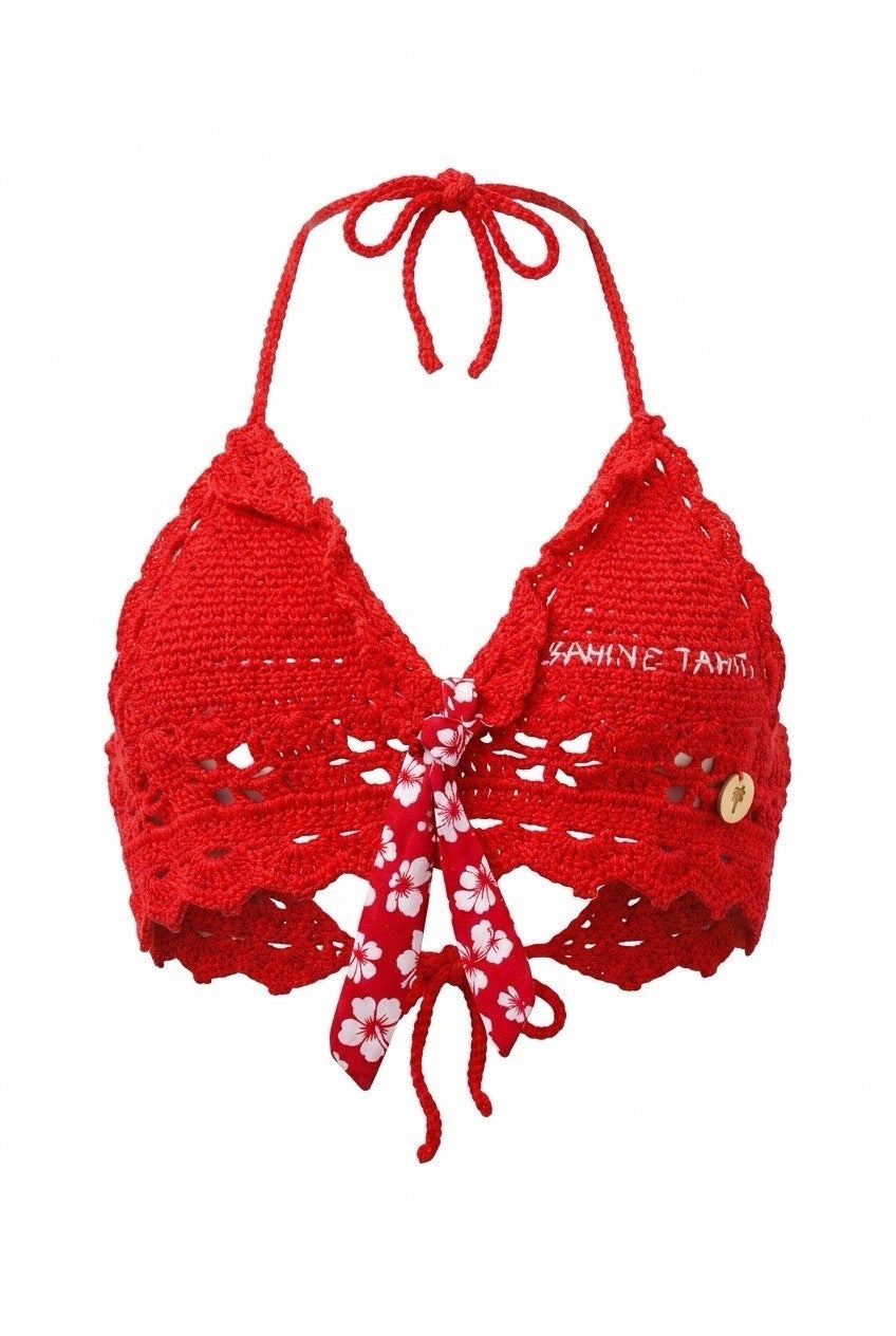Top rouge Vahiné Tahiti