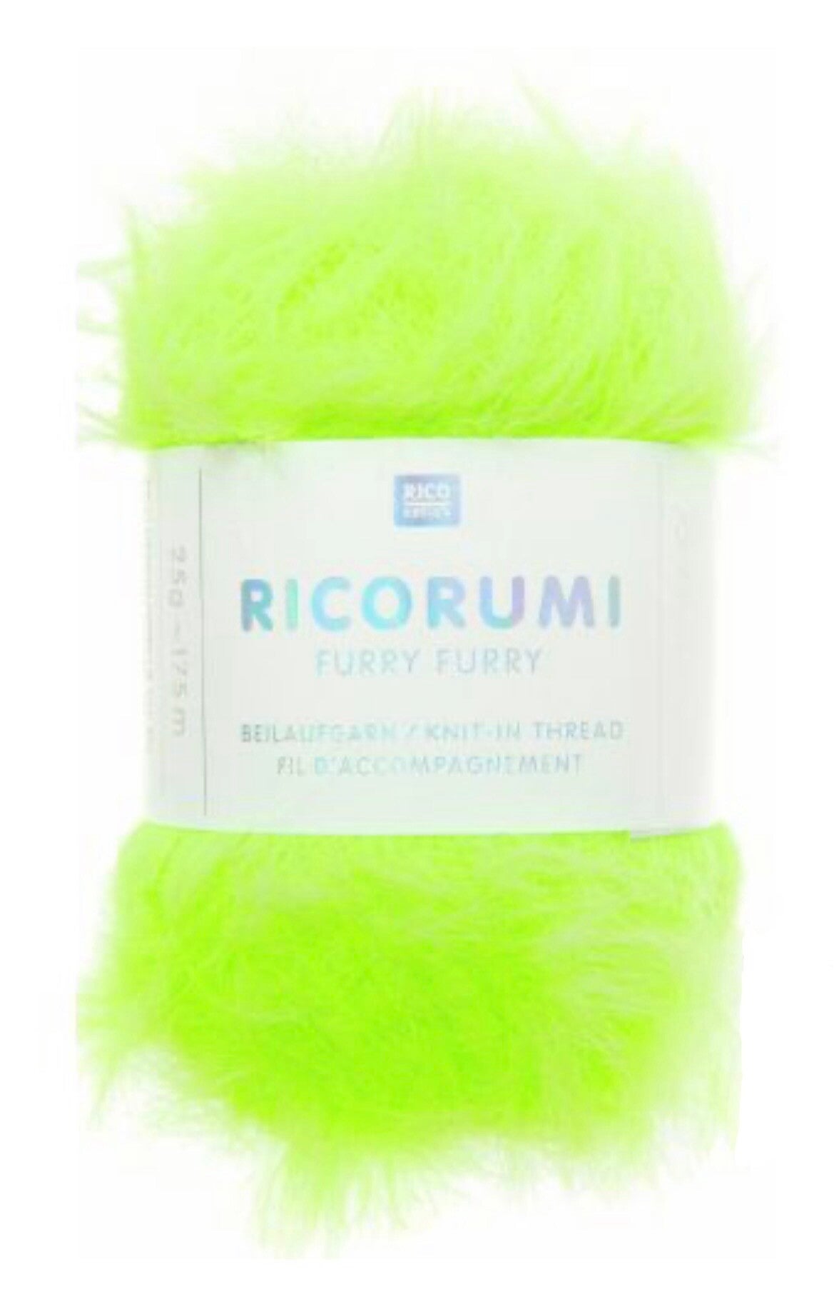 Fil Ricorumi Furry Furry vert fluo