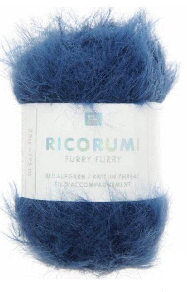 Ricorumi Furry Furry Rico Design bleu nuit
