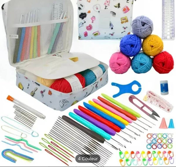 KIT CROCHET 95 pièces
