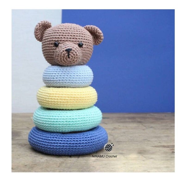 Kit crochet - Jouet ours empilable