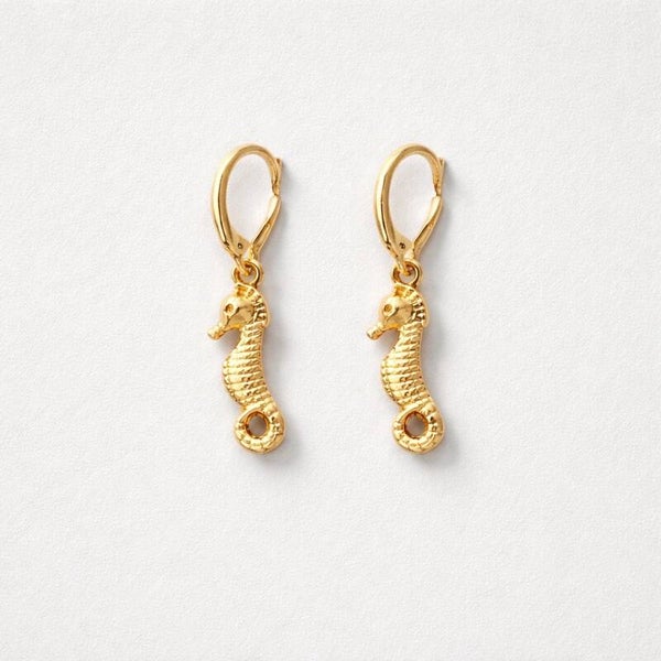 Boucles d’oreilles hypocampe