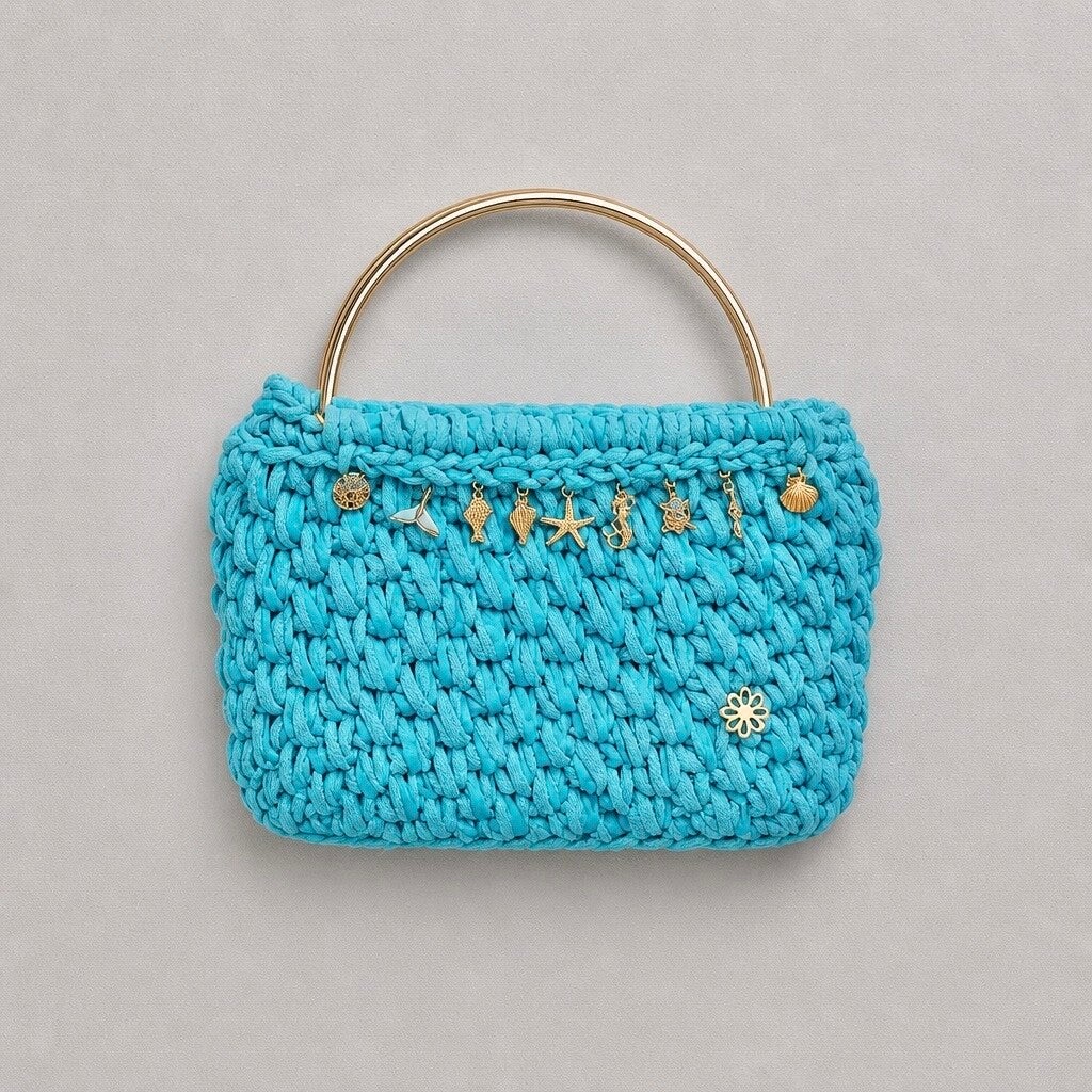 Sac TIKEHAU turquoise