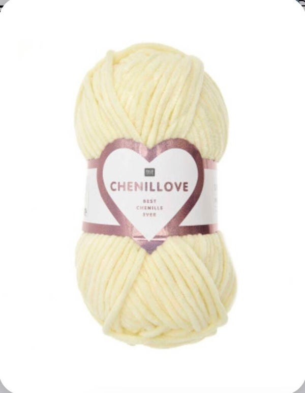Fil CHENILLOVE RICO DESIGN Vanille