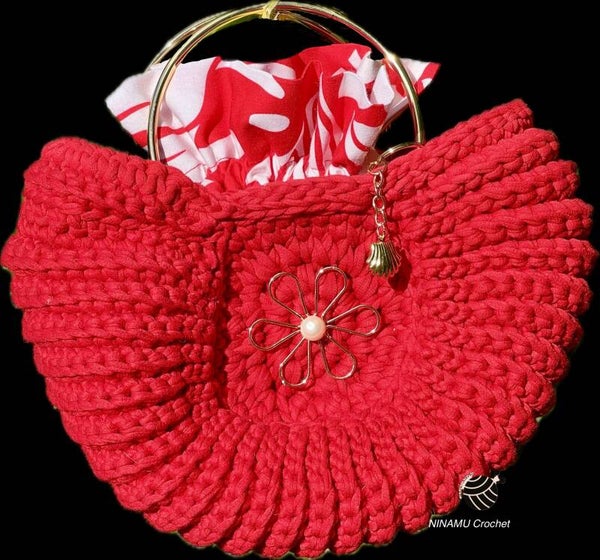 Sac PUPU TARATONI rouge