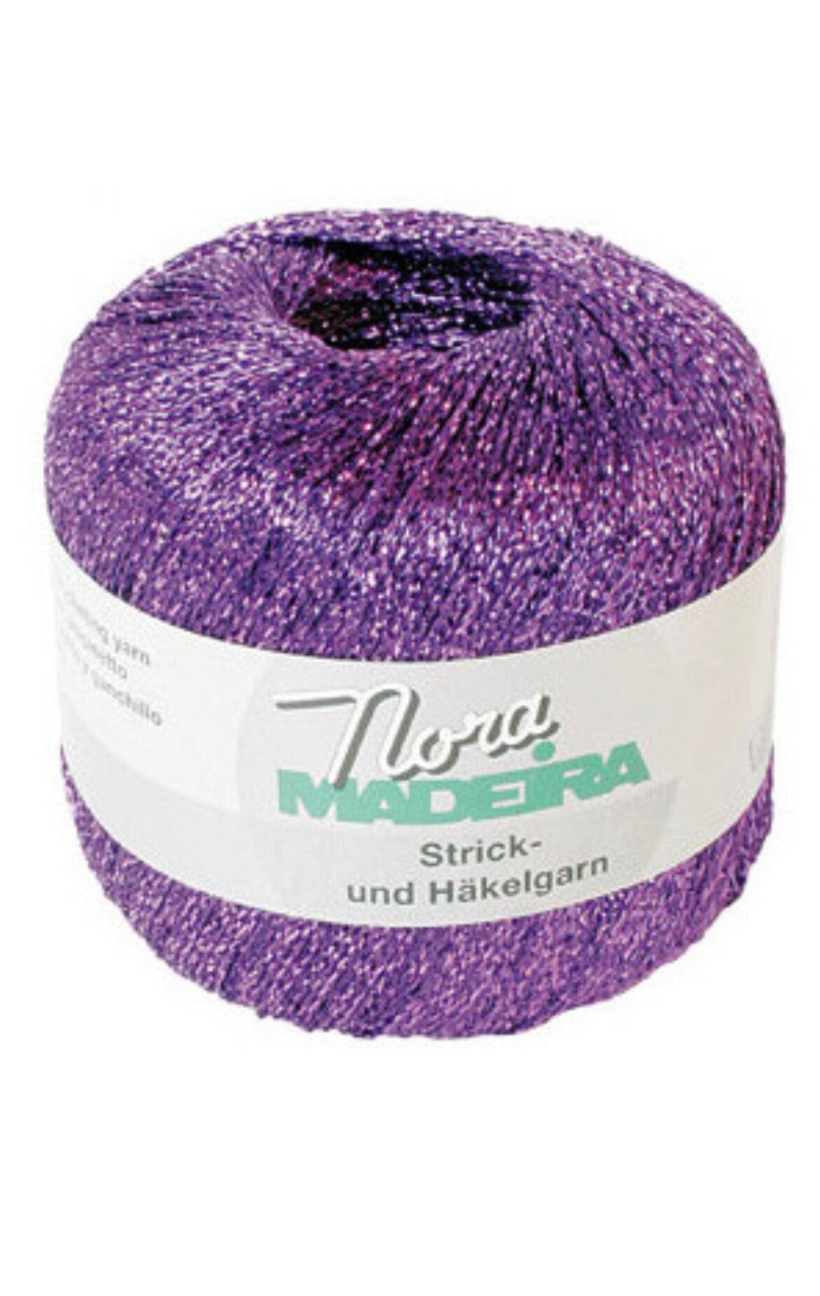 Coton métallisé Nora de MADEIRA violet