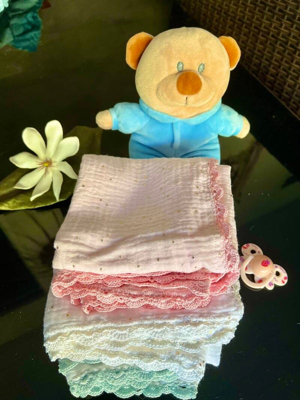 Langes coton de couleur