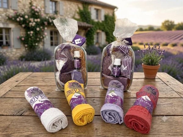 Panier Lavande 💜 1 essuie main offert 💕