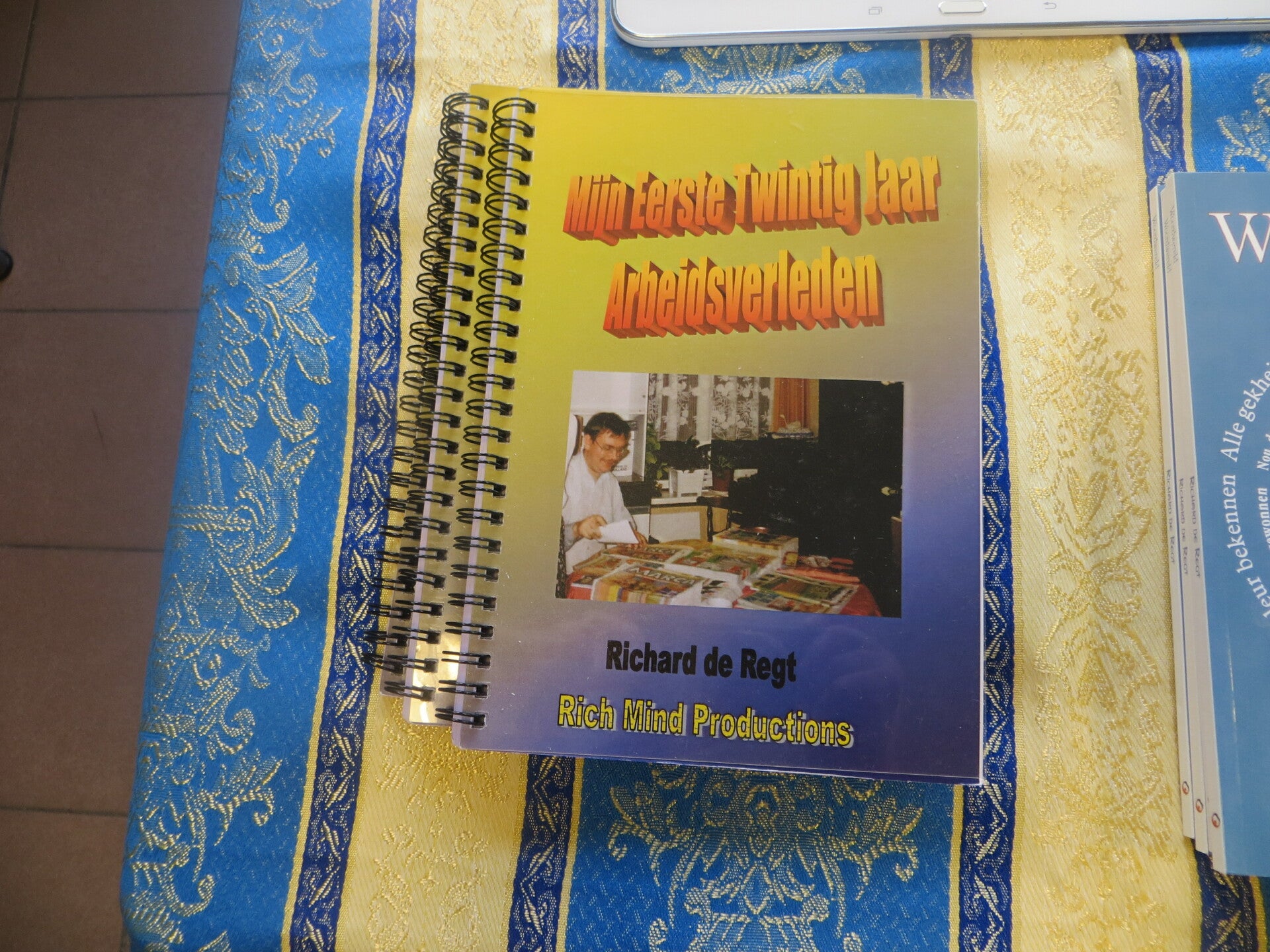 Mijn Eerste Twintig jaar Arbeidsverleden