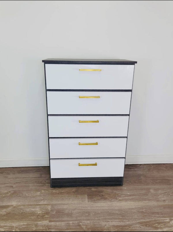 CH Miami Charcoal + Glossy White Gold