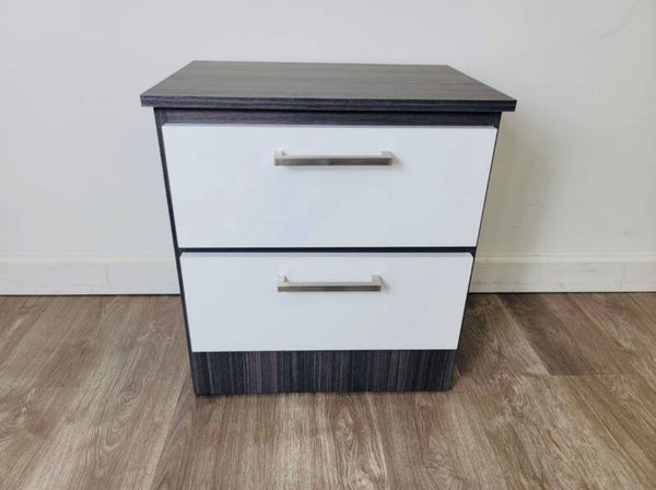 N/S Miami Charcoal + Glossy White