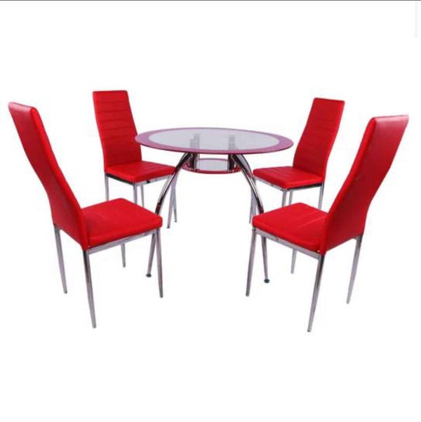 Bella Dining Set Red
