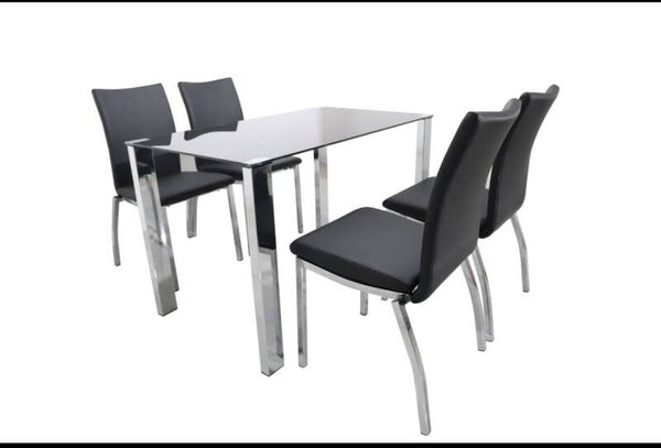 David Dining Set Black