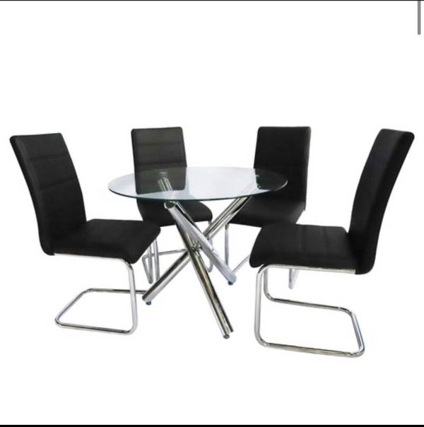 Grace Dining Set Black
