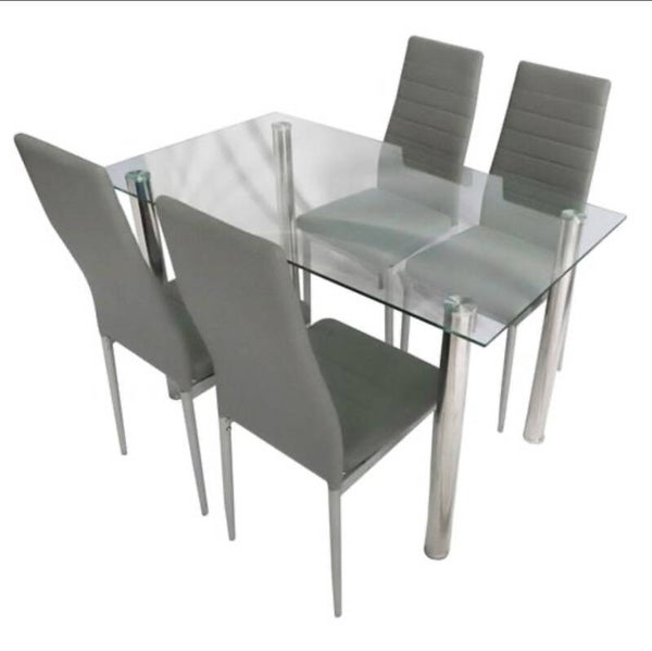 Sophy Dining Set Gray