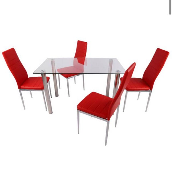 Sophy Dining Set Red