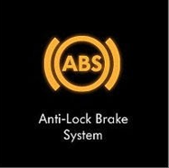 ABS anti-lock brake system fault Light