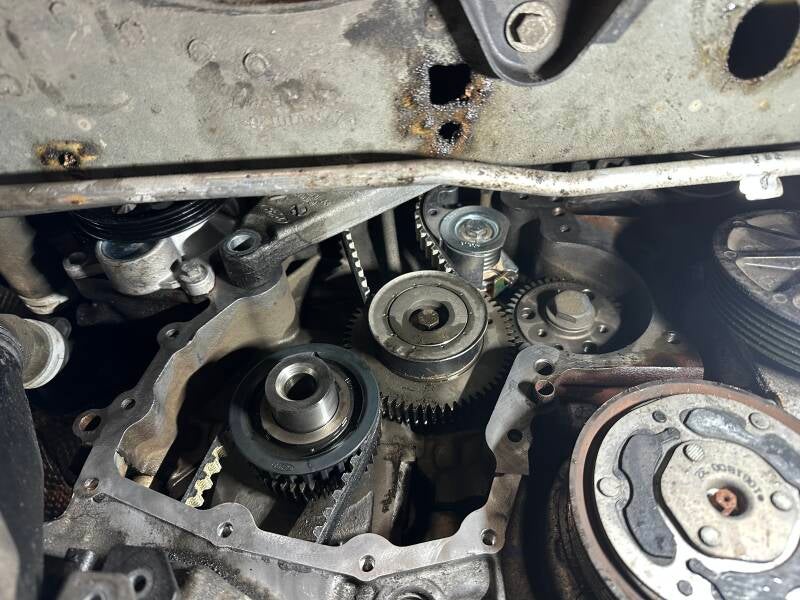 Ford ecoblue oil pump belt