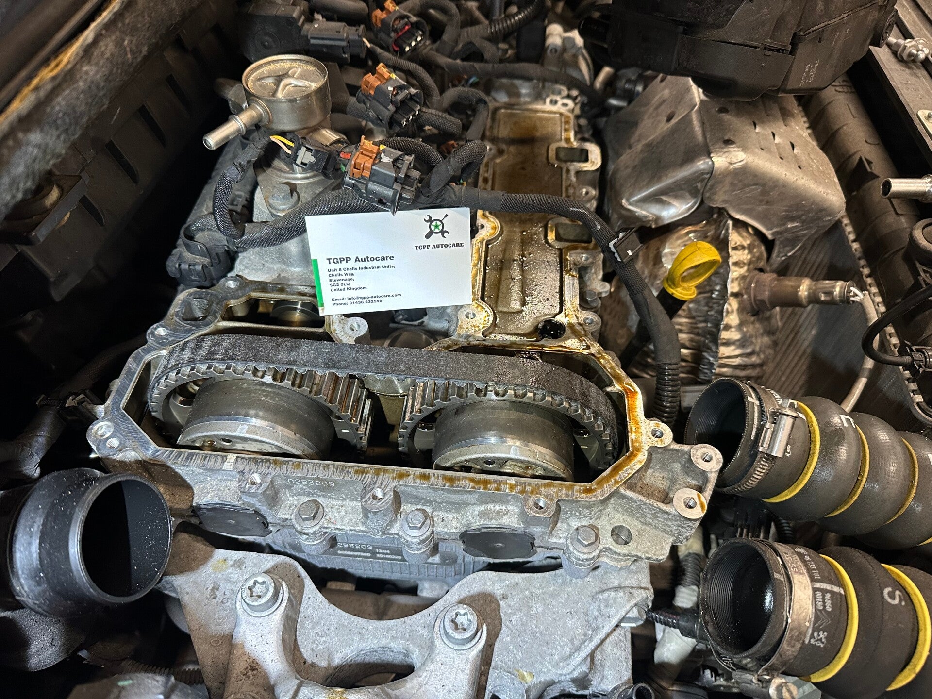 Wetbelt replacement at TGPP-Autocare Stevenage 