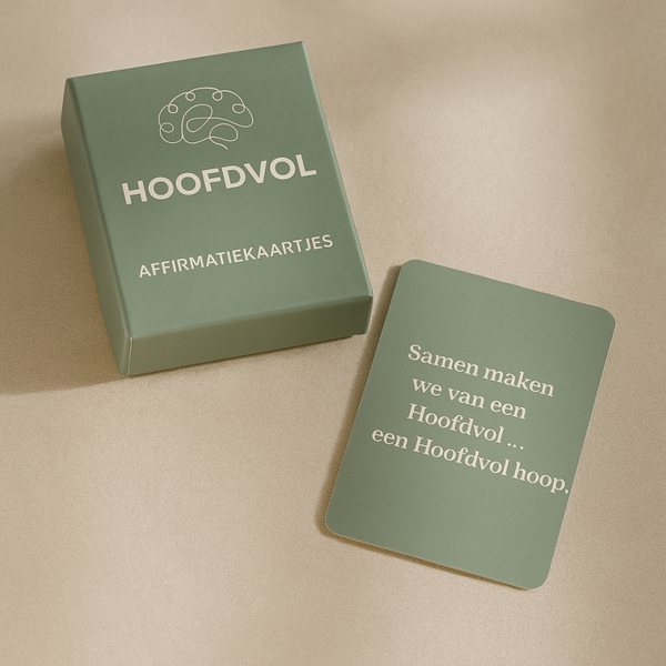 Hoofdvol Affirmatiekaartjes