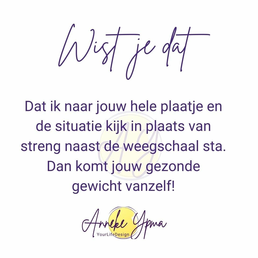 Persoonlijk voedings- en beweeg- en leefadvies