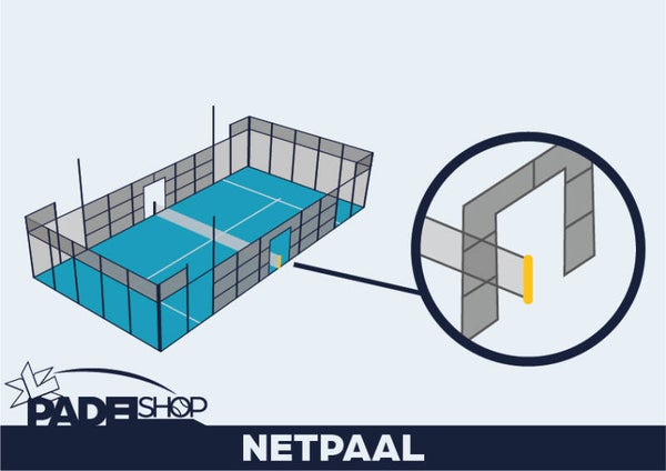 Baan protectie | netpaal