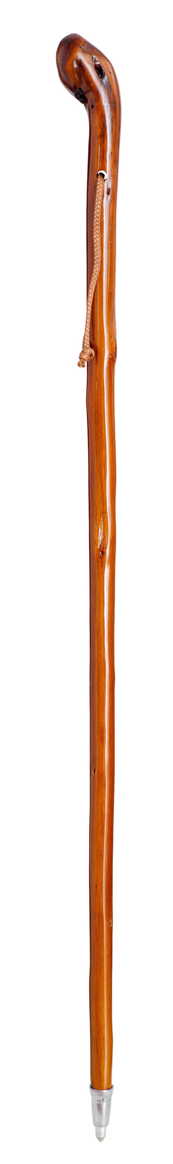 525 Hiking/wandelstok gelakt