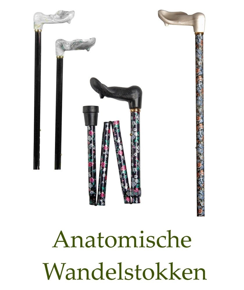 Anatomische wandelstokken