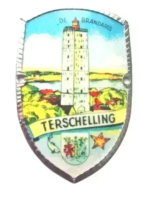 Wandelstok schildje Terschelling