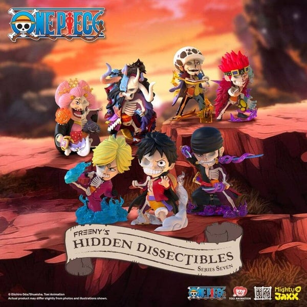 Mighty Jaxx Hidden Dissectibles: One Piece Wano ''Blind Box''