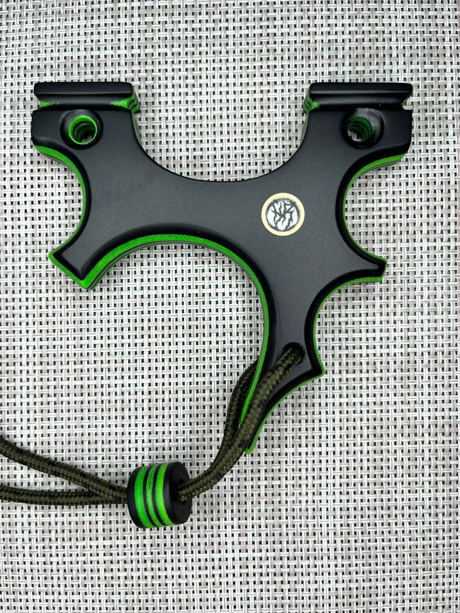 MATRIX Mini Custom Slingshot OTT. 90mm.  Left or Right Hand Hold.