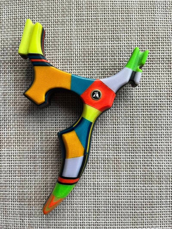 BadBoy Custom Slingshot TTF. Left Hand Hold. 90mm.