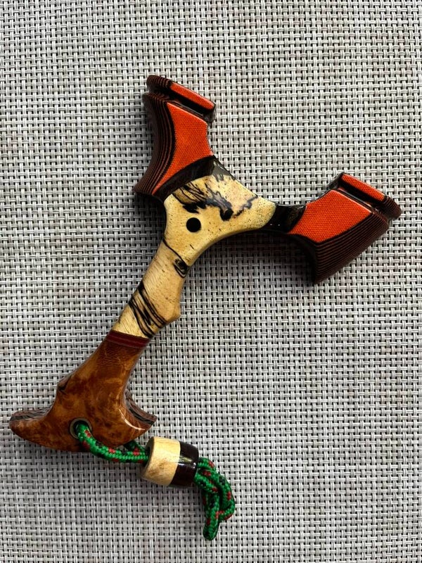 Jagoan Custom Slingshot OTT. Left Hand Hold. 90mm.