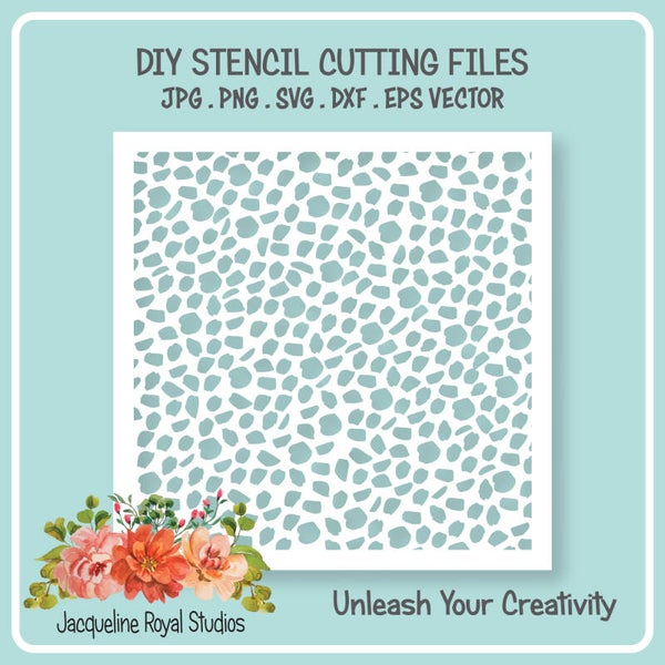 Animal Print Stencil