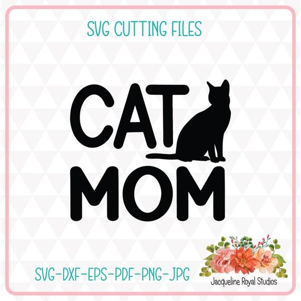 Cat Mom, Cut File WA