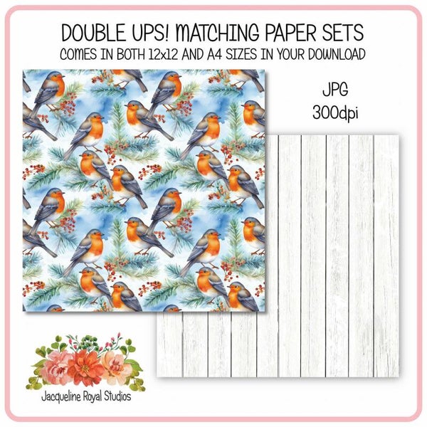 Christmas Robbin papers