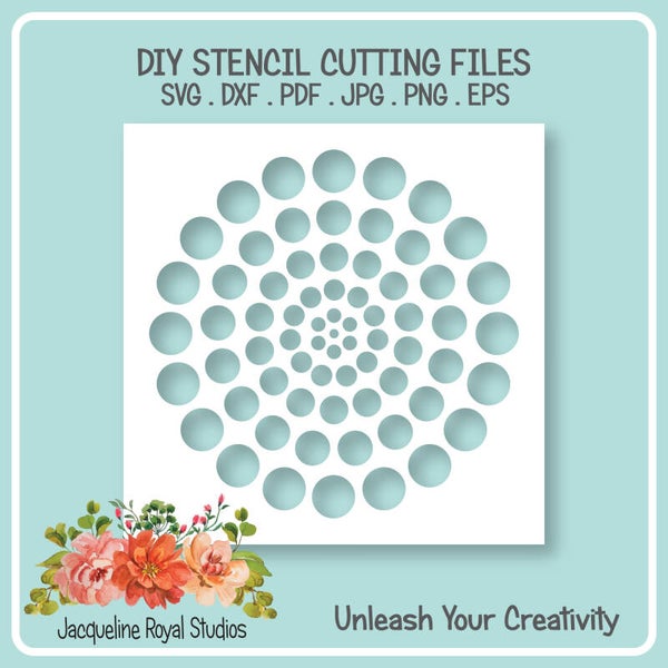 Circle Pattern Stencil