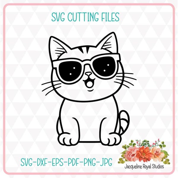 Cool Singing Cat Cut Files